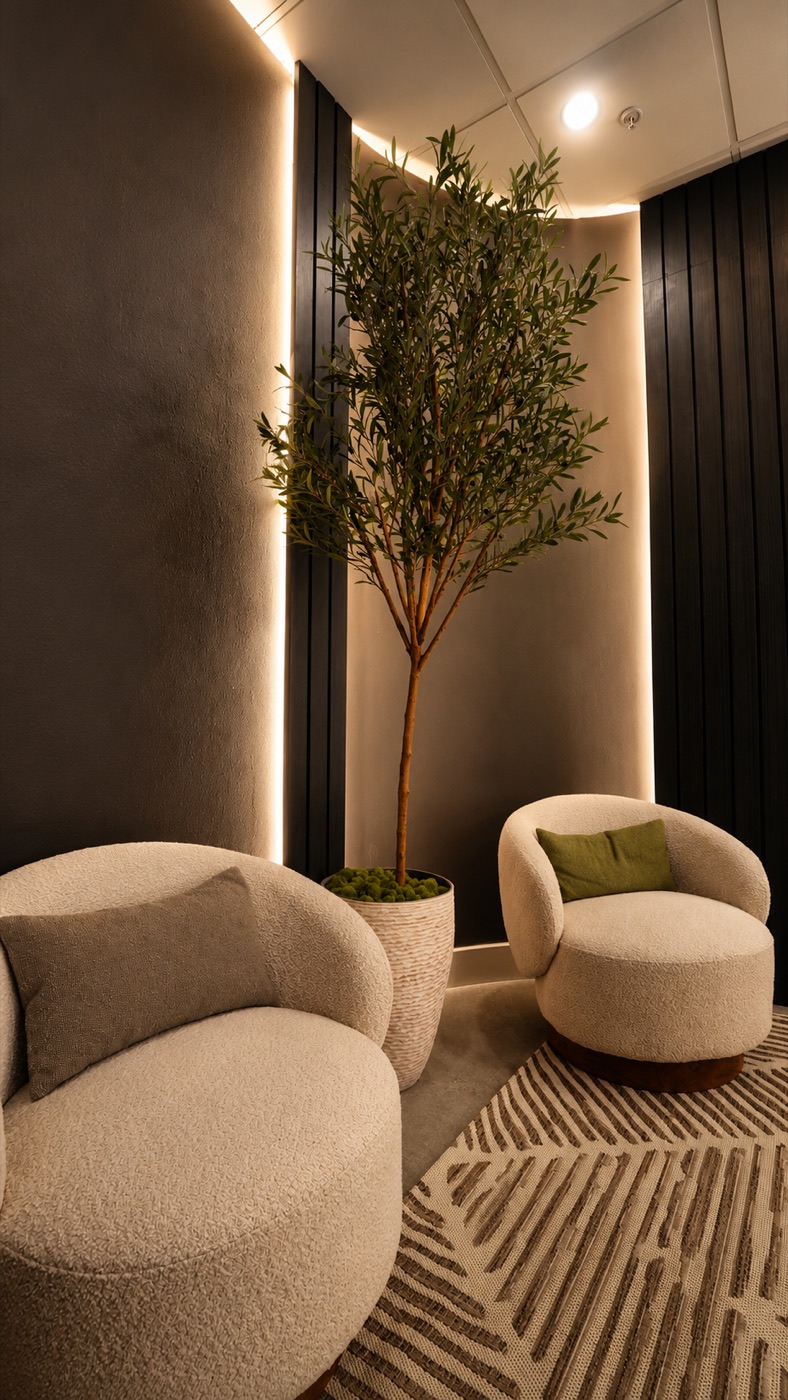 Clinic hallway